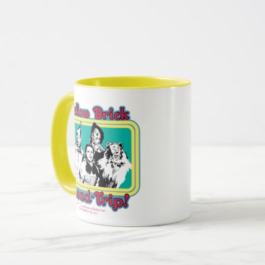 Mug L'Assistant D'Oz™ | Route en brique jaune! (Devant gauche)