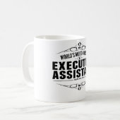 Mug L'assistant exécutif le plus impressionnant du (Devant gauche)