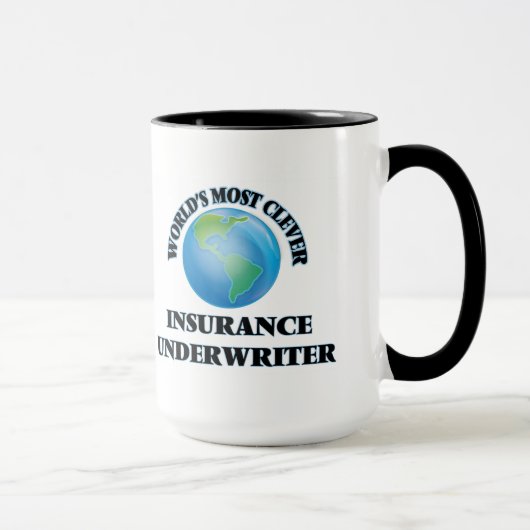 Mug L'assureur le plus intelligent du monde (Droite)
