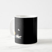 Mug L'Astronaut De L'Espace La Chemise Drôle Bowler À (Devant gauche)