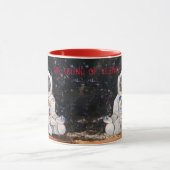Mug L'astronaute de méditation Le son du silence Coupe (Centre)