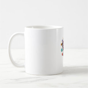 Mug L'astronaute Moo Deng Dabbing Dans La Galaxie Cosm