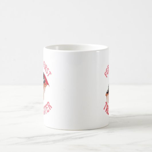 Mug L'astronaute Pizza Funny (Centre)