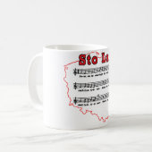 Mug Lat de Sto ! Carte polonaise de chanson (Devant gauche)
