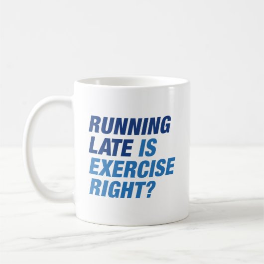 Mug Late de Running (Gauche)