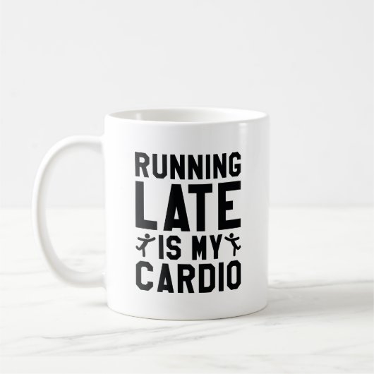 Mug Late de Running (Gauche)