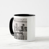 Mug L'atelier du charpentier, des ateliers du Th (Devant gauche)