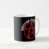Mug L'athéisme L'athéisme remet tout (Devant droit)