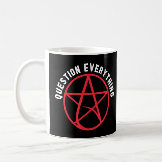 Mug L'athéisme L'athéisme remet tout (Gauche)