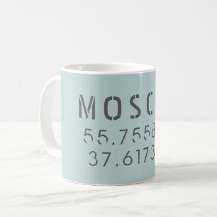 Mug Latitude de Moscou