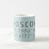 Mug Latitude de Moscou (Centre)