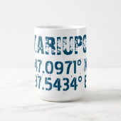 Mug Latitude et Longitude Marioupol désistés (Centre)