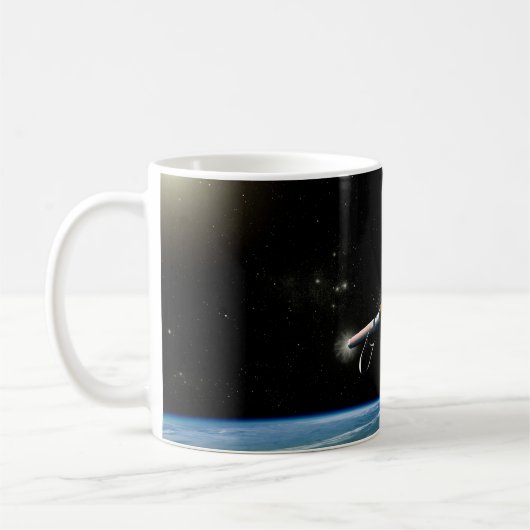 Mug L'Atlas V541 Lance Le Véhicule En Orbite. (Gauche)