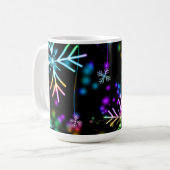 Mug L'atmosphère de Noël festive et animée de Slippery (Devant gauche)