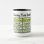 Mug L'atout de décodage parlent (Centre)