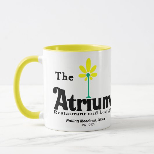 Mug L'Atrium Restaurant, Rolling Meadows, IL (Gauche)