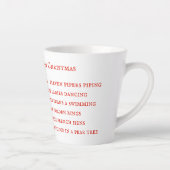 Mug Latte 12 JOURS PAROLES (Droite)
