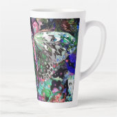 Mug latte au papillon Green Hope (Droite)