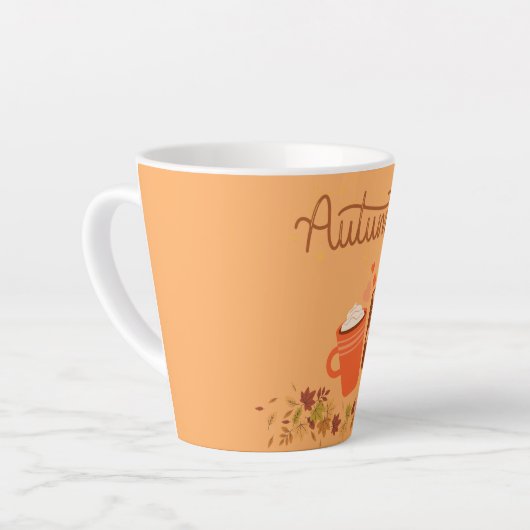 Mug Latte Automne (Angle gauche)
