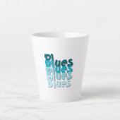 Mug Latte Blues (Devant)