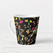 Mug latte botanique de champignons (Angle gauche)
