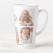 Mug Latte Collage Photo de Bébé (Droite)