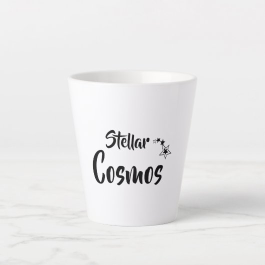 Mug Latte Cosmos Stellaire (Devant)