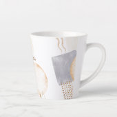 Mug latte d'art moderne (Droite)