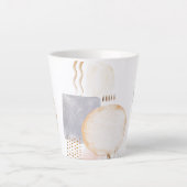 Mug latte d'art moderne (Devant)