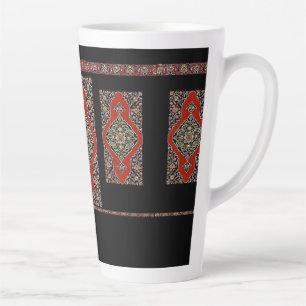 Mug latte d'art populaire arménien