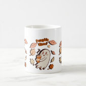 Mug Latte d'automne du citrouille Ghost (Centre)