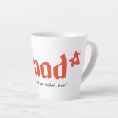 Mug latte de brasse essentielle (Angle droit)