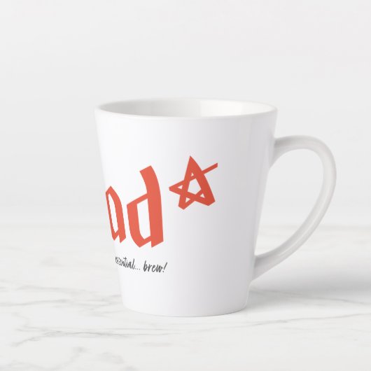 Mug latte de brasse essentielle (Droite)