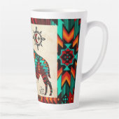 Mug latte de Buffalo du sud-ouest (Droite)