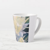 Mug latte de fleurs du désert de 12 oz (Angle droit)