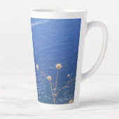 Mug latte de la mer bleue grecque (Droite)