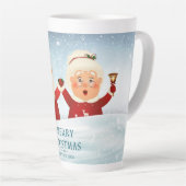 Mug latte de Noël (Angle droit)