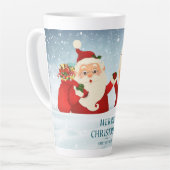 Mug latte de Noël (Angle gauche)