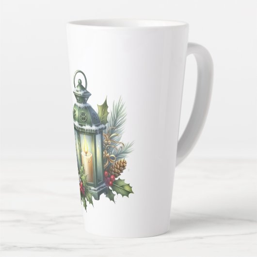 Mug latte de Noël (Angle droit)