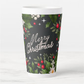 Mug latte de Noël (Devant)