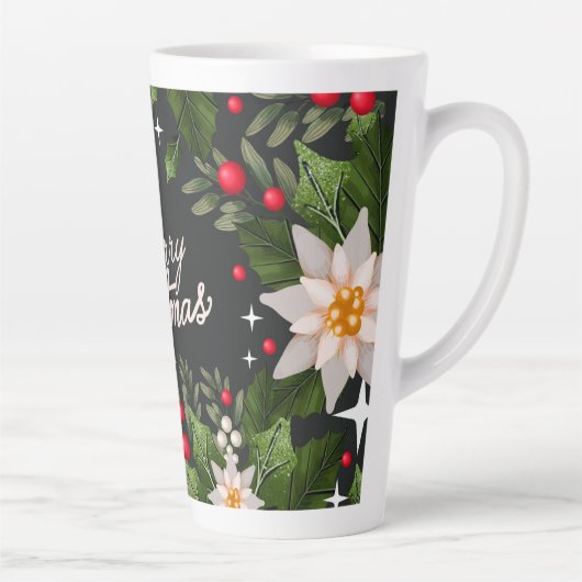 Mug latte de Noël (Droite)