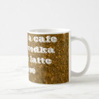 latte de valium de vodka de moka de café