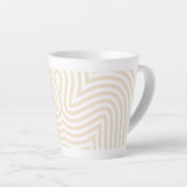 Mug Latte Design Pastel - Élégant et Stylé (Angle droit)