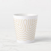 Mug Latte Design Pastel - Élégant et Stylé (Devant)