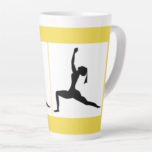 Mug latte du matin (Angle droit)