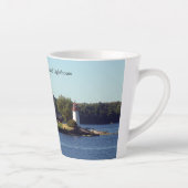 Mug latte du phare de Crossover Island (Droite)