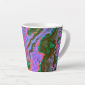 Mug latte en marbre aigre (Angle droit)