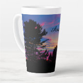 Mug latte Extraordinaire Grace Sunrise (Angle gauche)