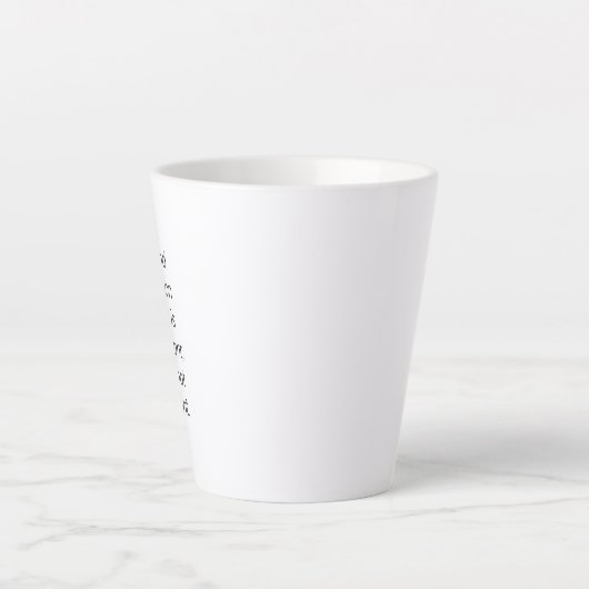 Mug latte important (Devant)