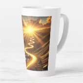 Mug latte inspirant (Angle droit)